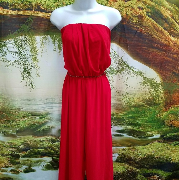 strapless jumpsuit uk